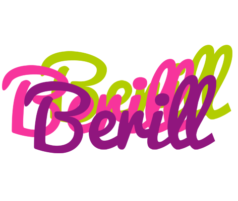 Berill flowers logo