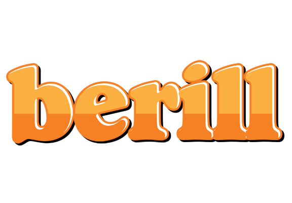 Berill orange logo