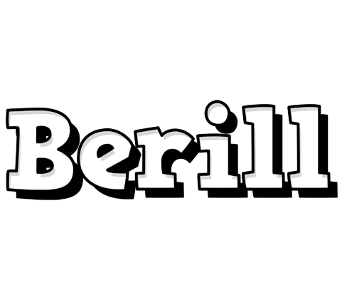 Berill snowing logo