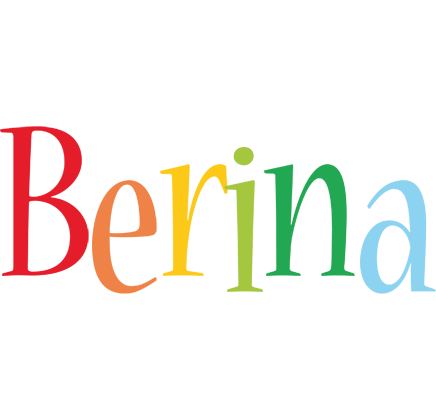 Berina birthday logo