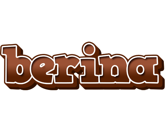 Berina brownie logo