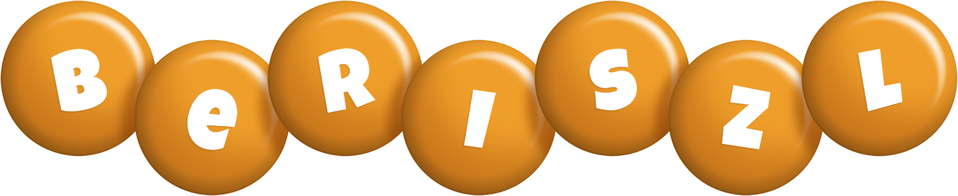 Beriszl candy-orange logo