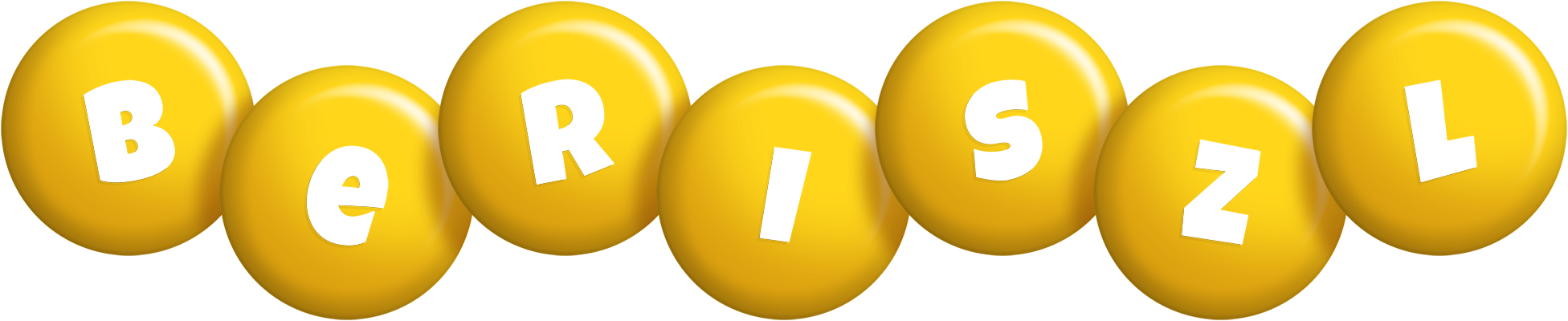 Beriszl candy-yellow logo