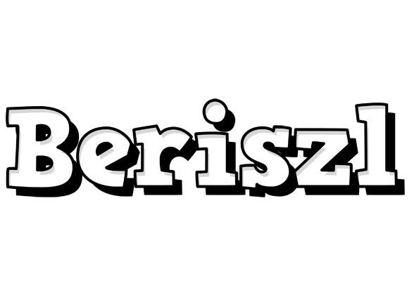 Beriszl snowing logo