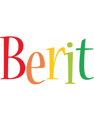 Berit birthday logo