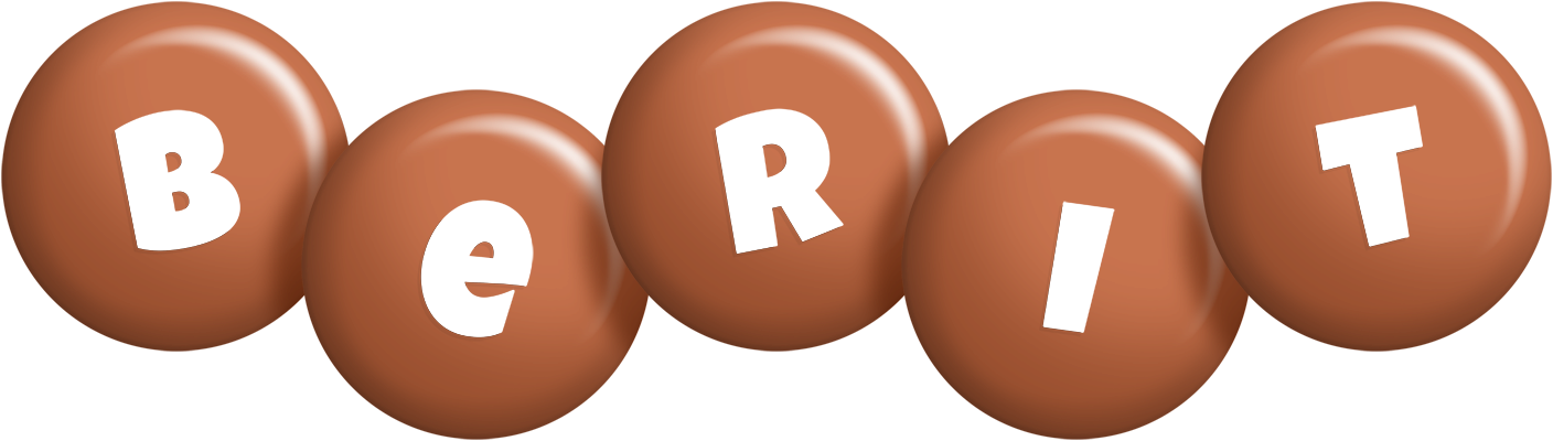 Berit candy-brown logo