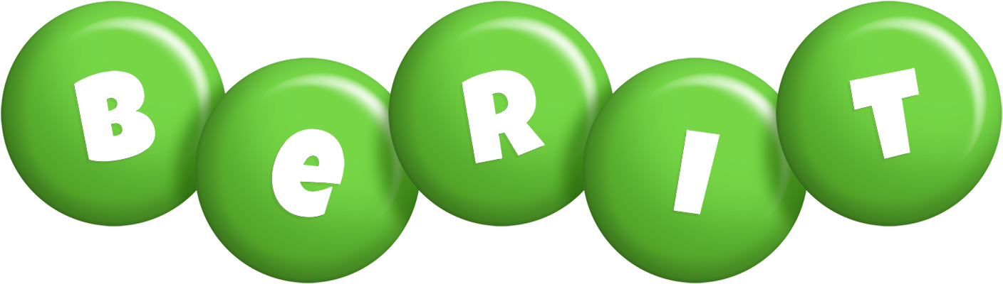 Berit candy-green logo
