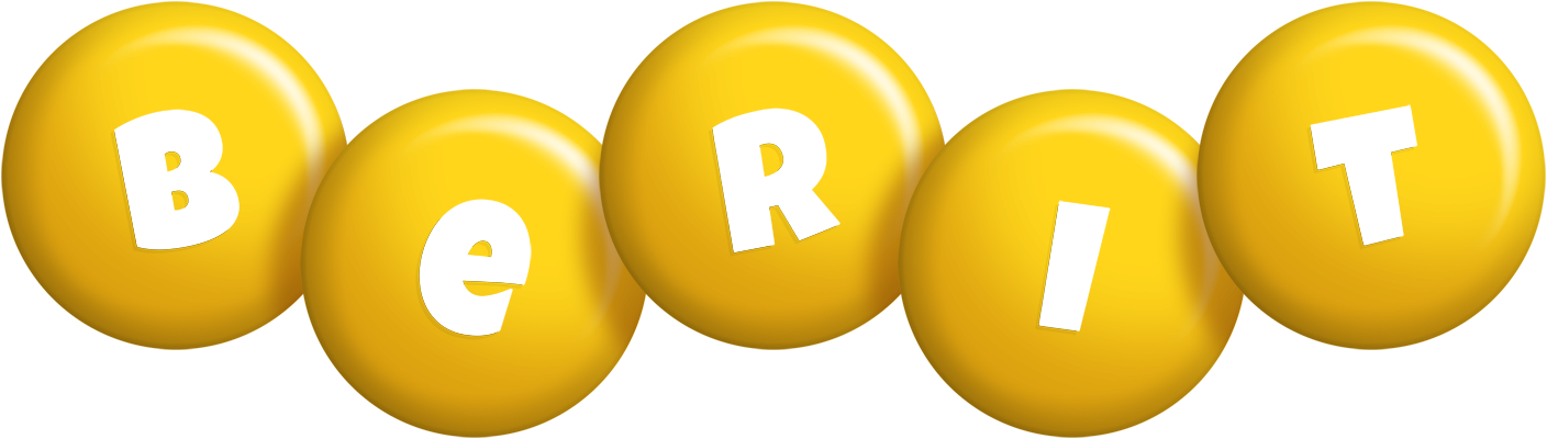 Berit candy-yellow logo