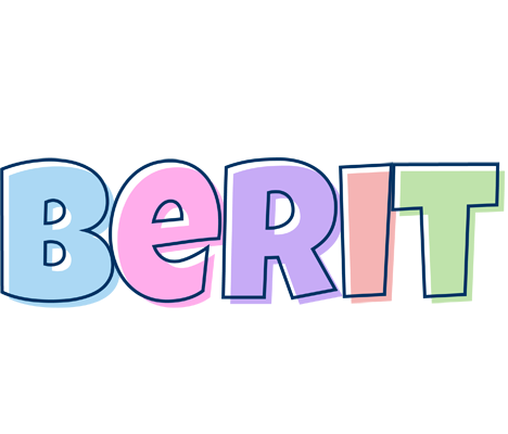 Berit pastel logo