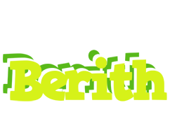 Berith citrus logo