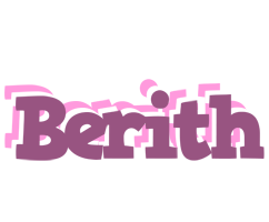 Berith relaxing logo