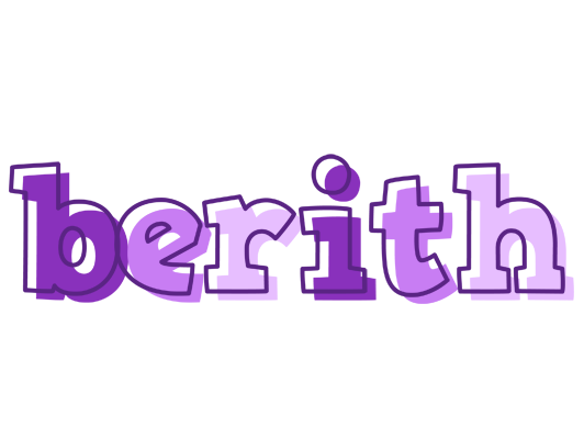 Berith sensual logo