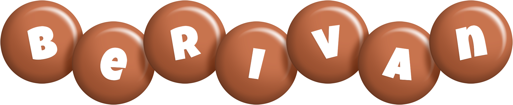 Berivan candy-brown logo