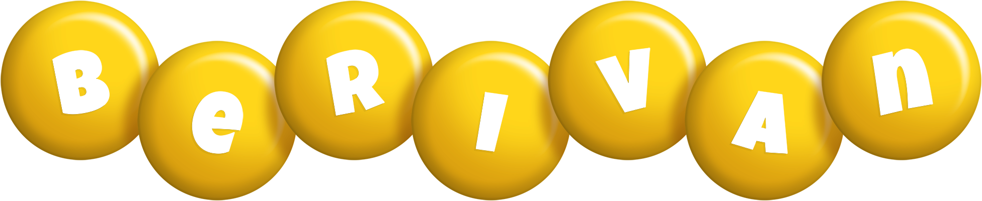 Berivan candy-yellow logo