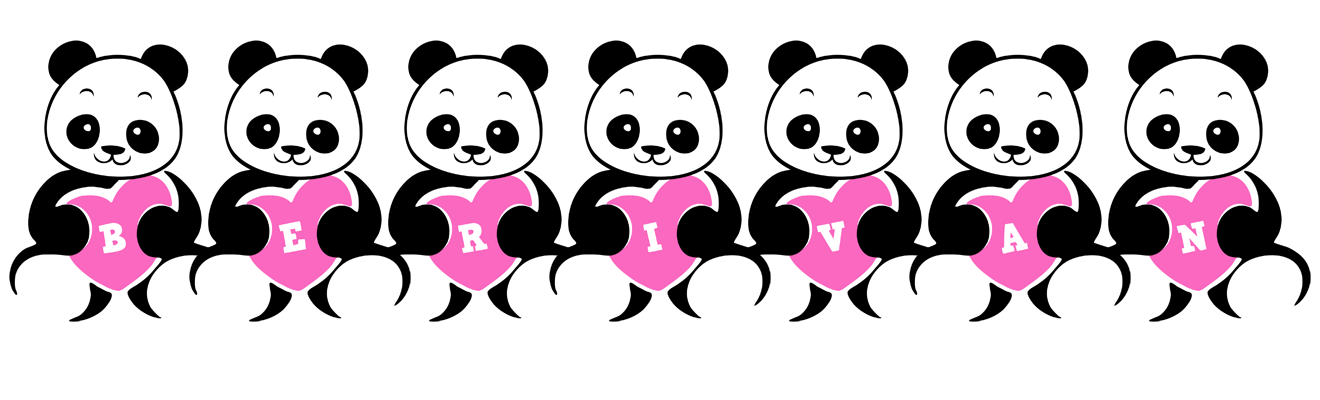 Berivan love-panda logo
