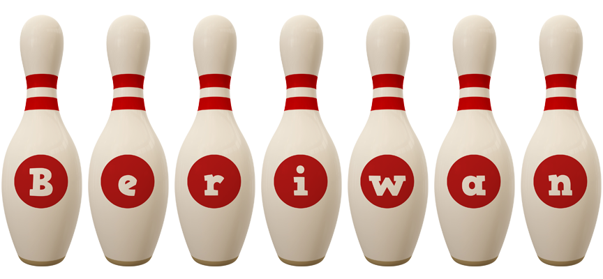 Beriwan bowling-pin logo