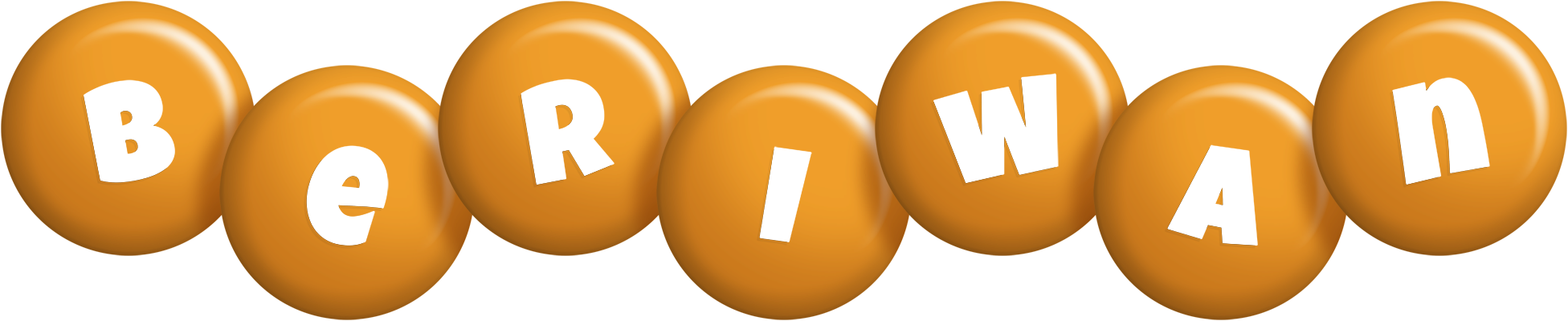 Beriwan candy-orange logo