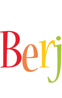 Berj birthday logo