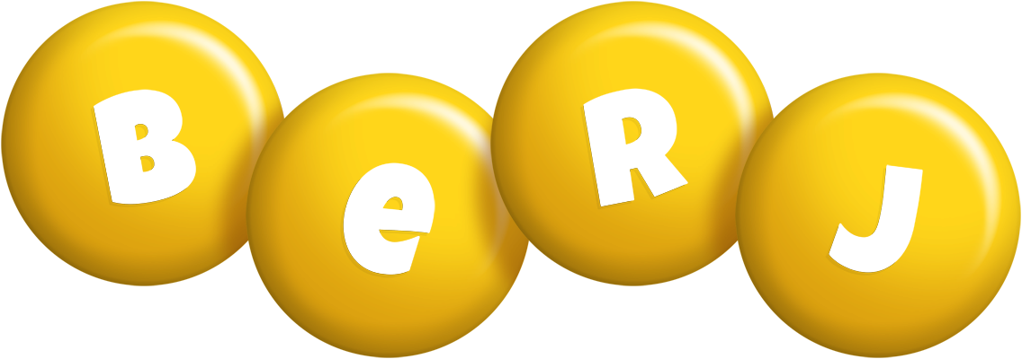 Berj candy-yellow logo