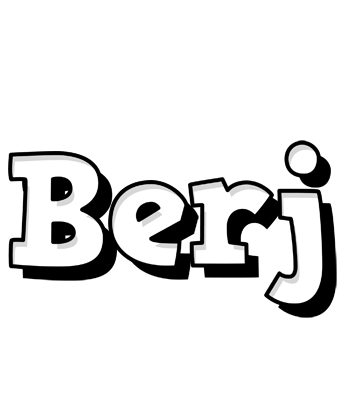 Berj snowing logo