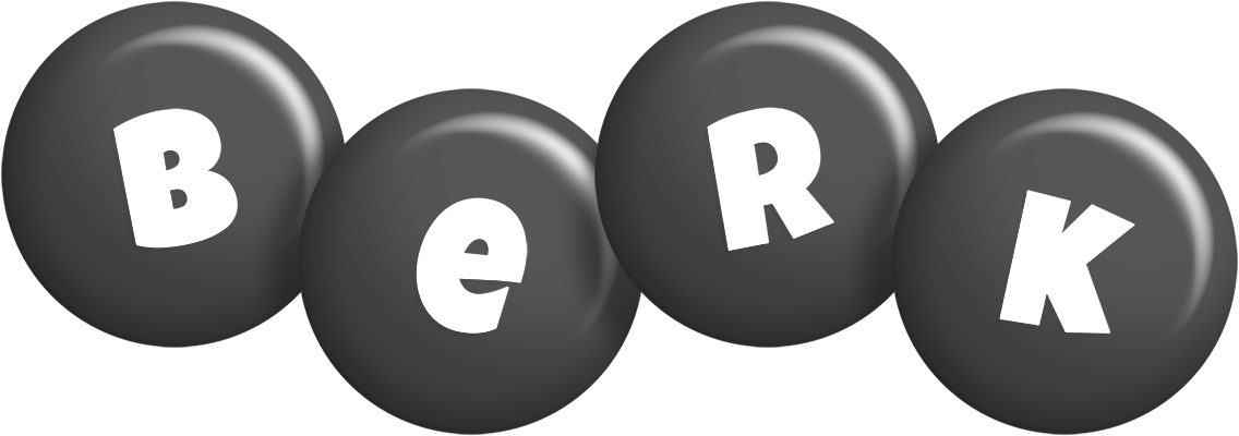 Berk candy-black logo