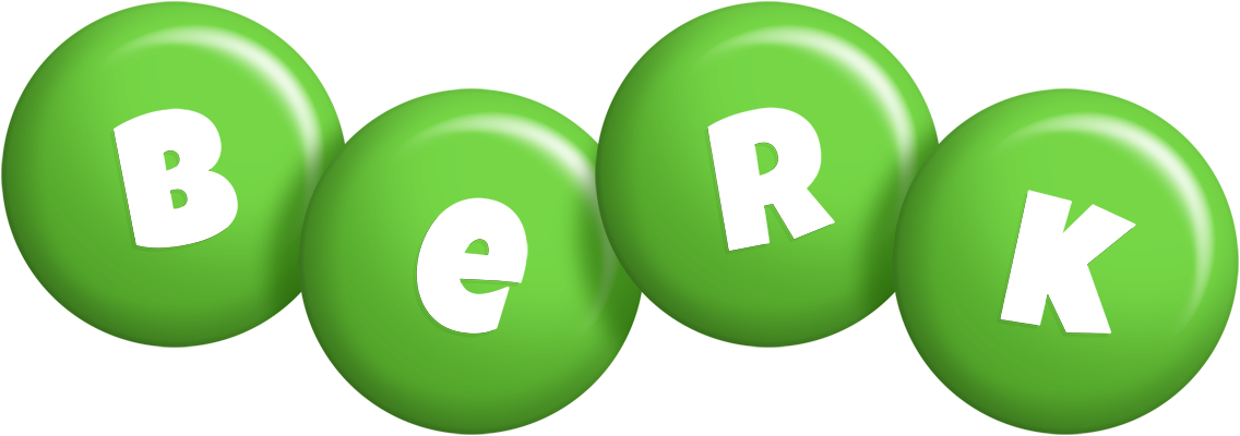 Berk candy-green logo