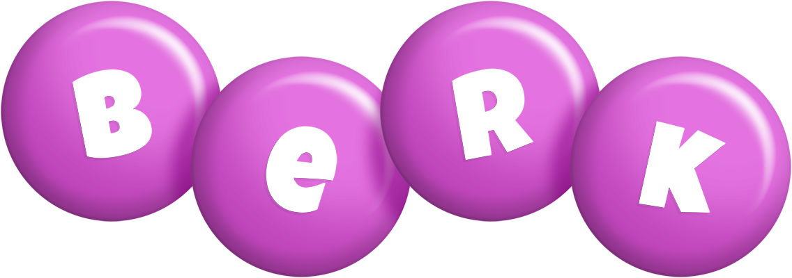 Berk candy-purple logo