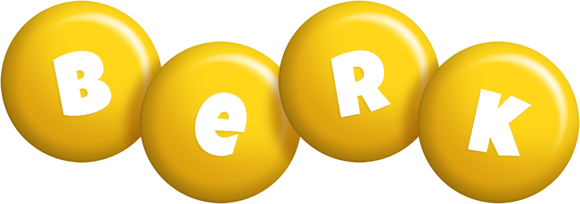 Berk candy-yellow logo