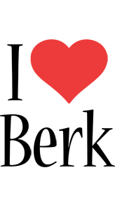 Berk i-love logo
