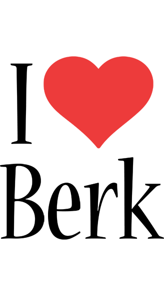 Berk i-love logo