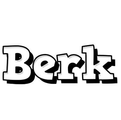 Berk snowing logo