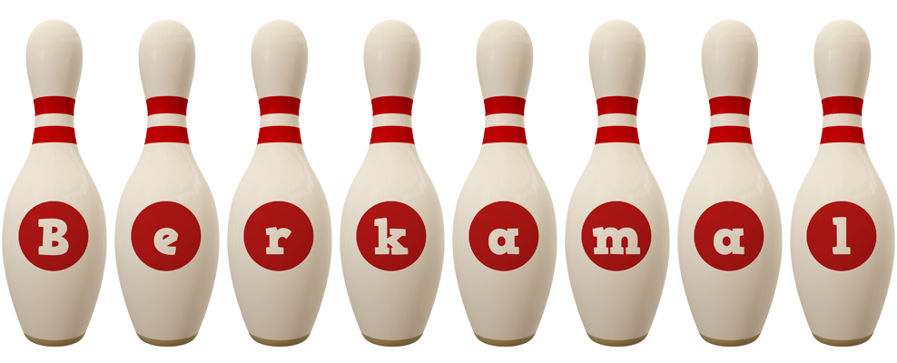 Berkamal bowling-pin logo