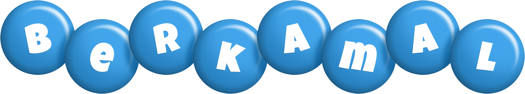 Berkamal candy-blue logo