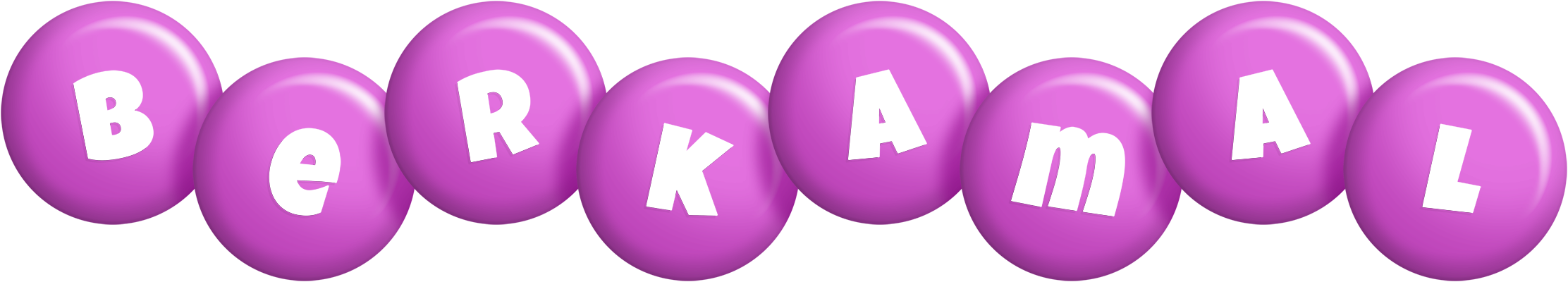 Berkamal candy-purple logo