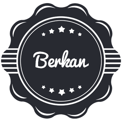 Berkan badge logo