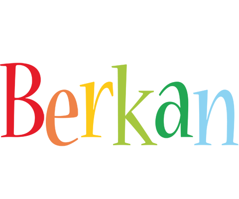 Berkan birthday logo
