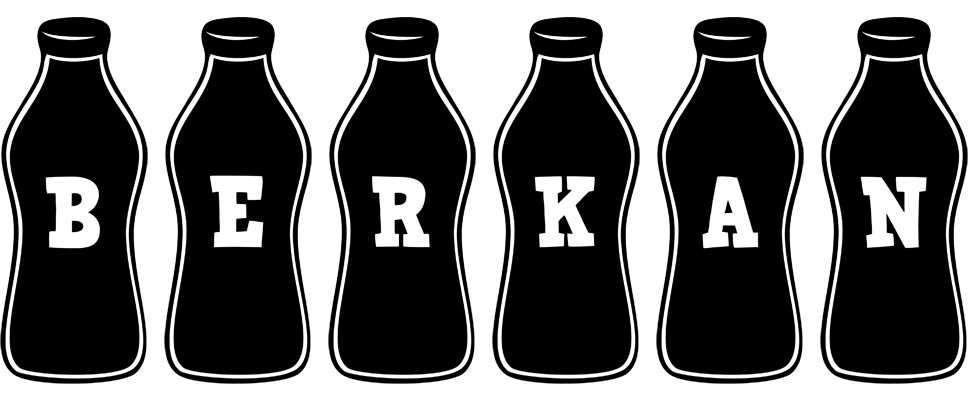 Berkan bottle logo