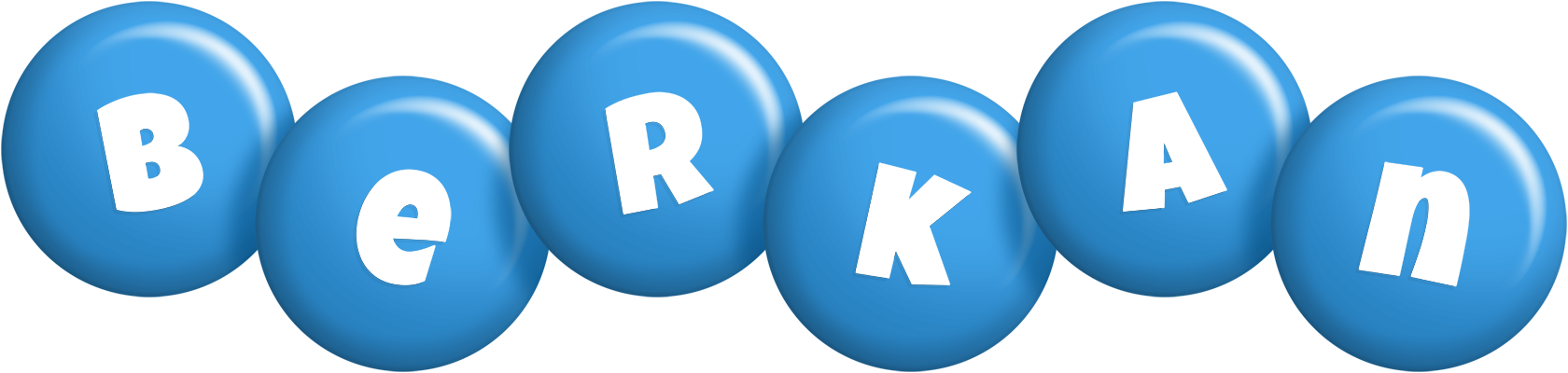 Berkan candy-blue logo