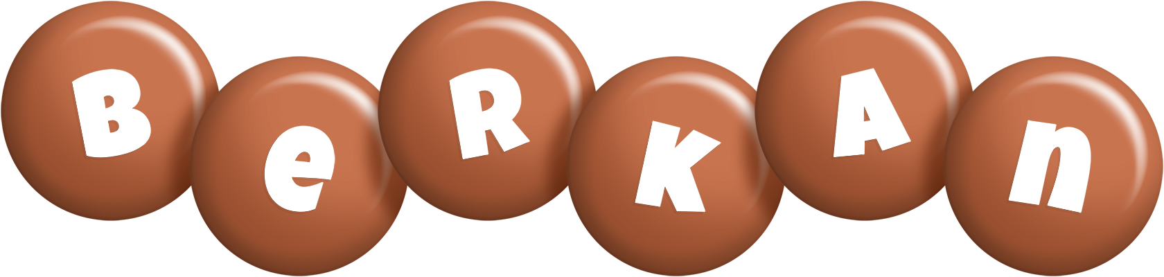 Berkan candy-brown logo