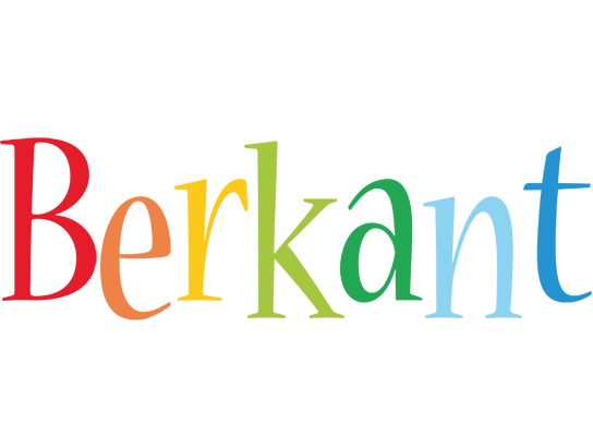 Berkant birthday logo