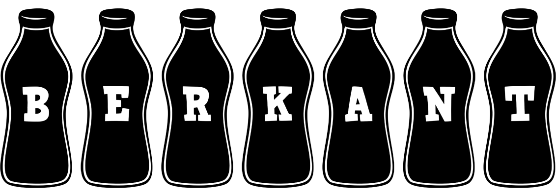 Berkant bottle logo