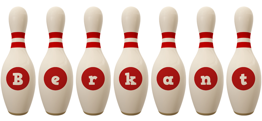 Berkant bowling-pin logo