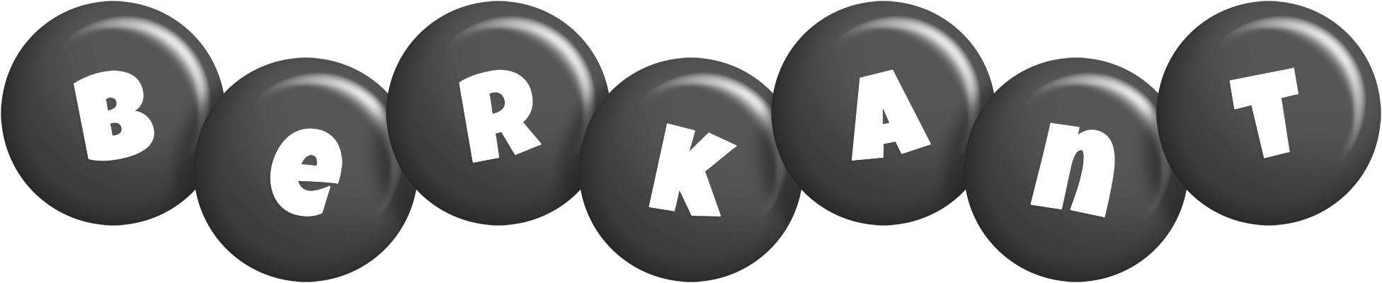 Berkant candy-black logo