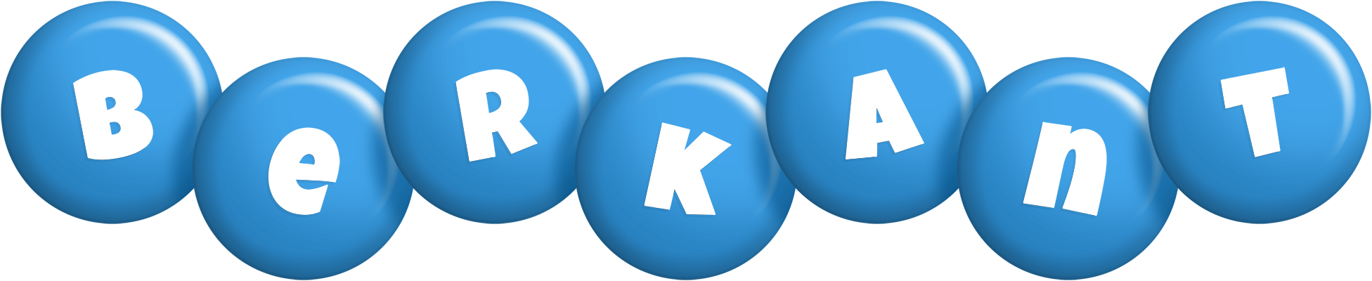 Berkant candy-blue logo