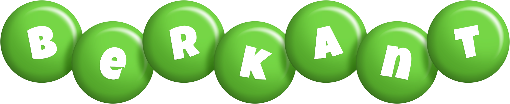 Berkant candy-green logo