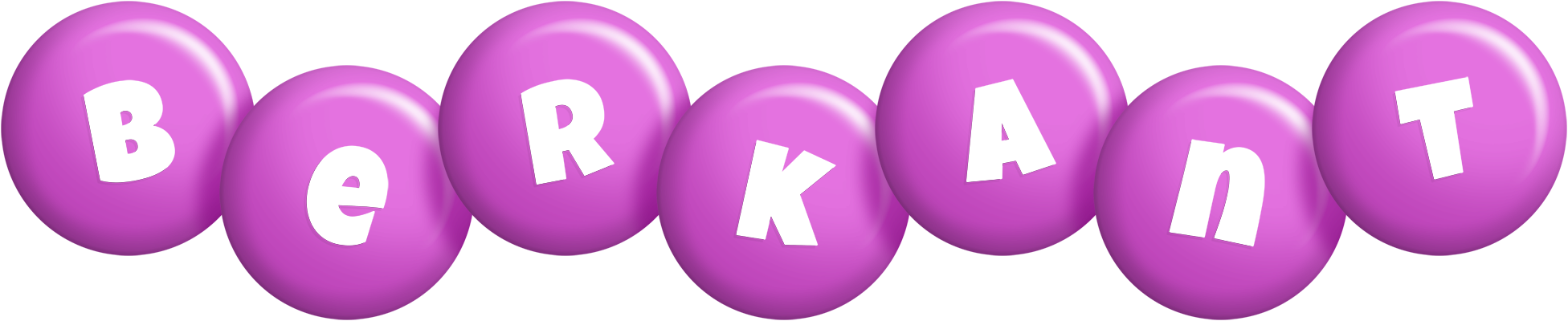 Berkant candy-purple logo