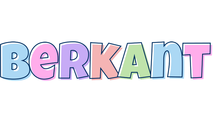 Berkant pastel logo