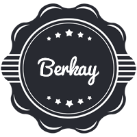 Berkay badge logo