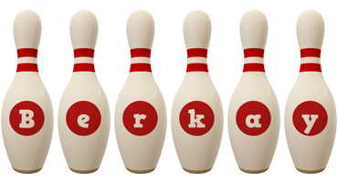 Berkay bowling-pin logo