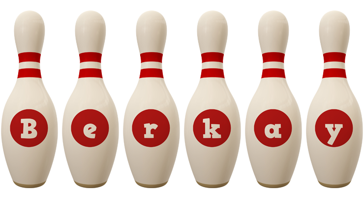Berkay bowling-pin logo